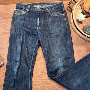 Banana Republic Men's Jeans ~ Straight Leg ~ Button Fly ~ 32 W_34 L